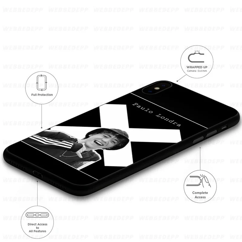 WEBBEDEPP Paulo Londra Soft Case for Huawei Mate Honor 20 6A 7A 7C 7X 8 9 9X 10 View Lite Pro 30 |