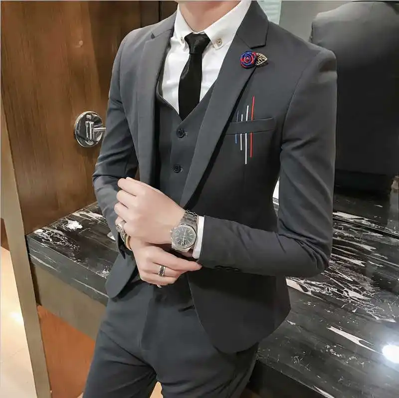 New Fashion Hot Sale Brand 2017 autumn men casual high quality solid weeding outwear mael slim london style fit easy care blazer | Мужская