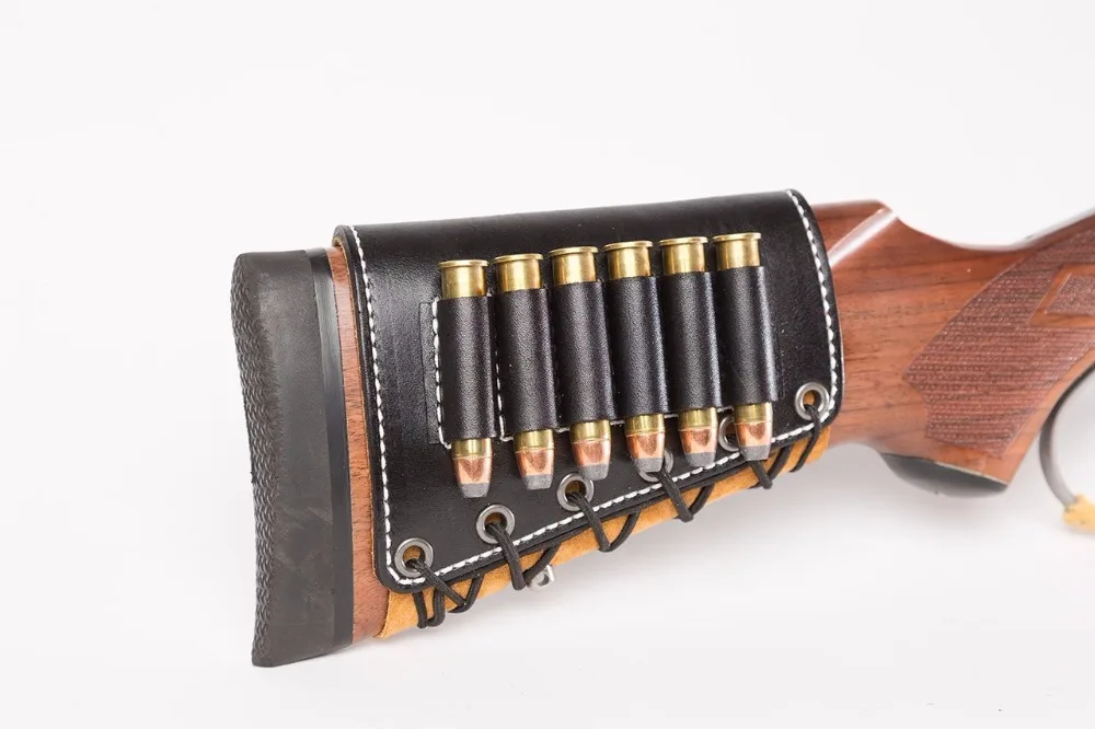 Алмазный D кожаный манжета для винтовки 410 45 70|rifle butt|butts riflecuff leather |