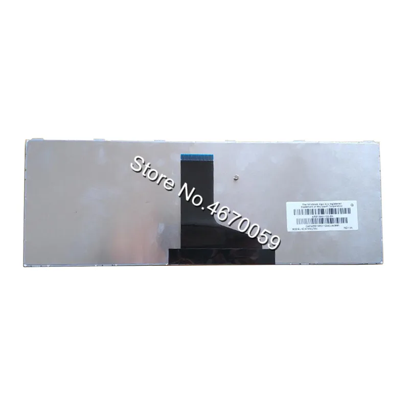 White Laptop UK Keyboard for Toshiba L800 L805 C805D C800 C805 L830 L800D L840 C840 Series Big Enter Replacement | Компьютеры и офис