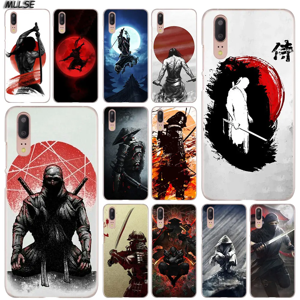 MLLSE Japanese Ninja Art Fashion Clear Case Cover for Huawei P30 P20 P10 P9 P8 Lite 2017 P30 P20 Pro Mini P Smart Plus Cover Hot