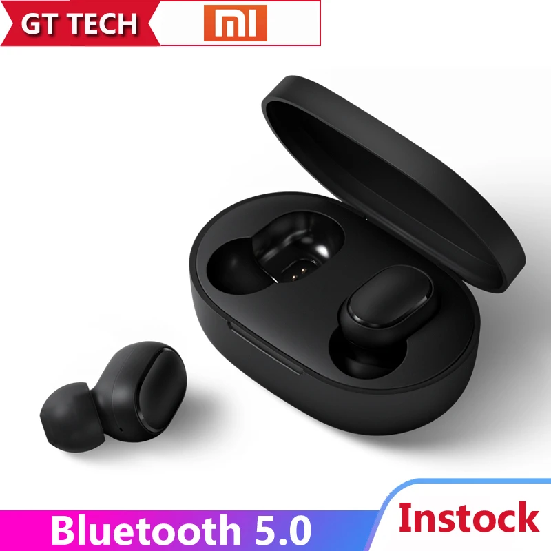 Xiaomi Redmi Airdots TWS Беспроводные Наушники управление голосом Bluetooth 5 0 Телефон Вызов