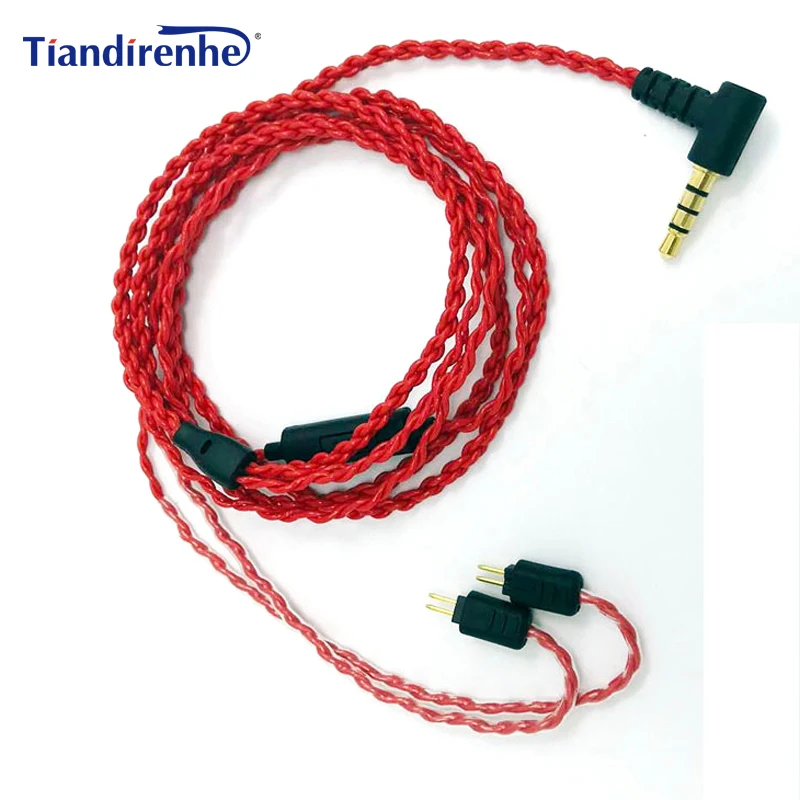 0 78 мм 2 Pin кабель для Уэстон TFZ 1964 W4r Um3x Es3 Es5 наушников сменный с микрофоном IPhone Samsung