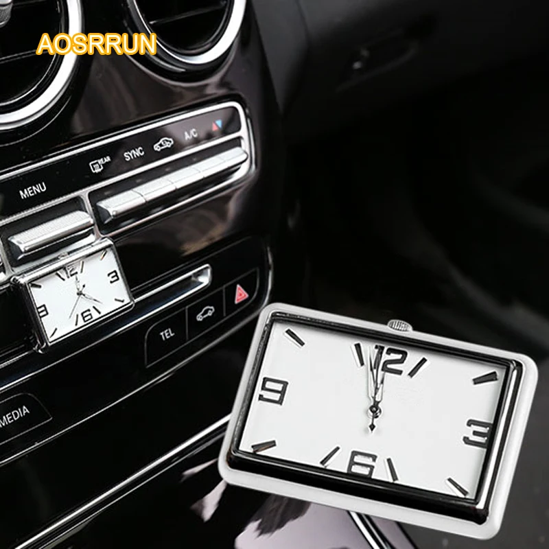 AOSRRUN бортовой кварцевые часы автомобильные аксессуары для Mitsubishi ASX outlander lancer pajero |