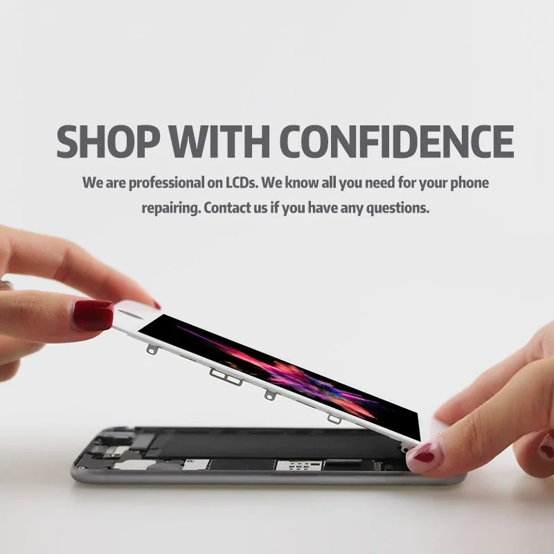 AAA +++ для iPhone 6 6S LCD 100% новый 5 5S 7 Дисплей с 3D сенсорным экраном дигитайзер в сборе