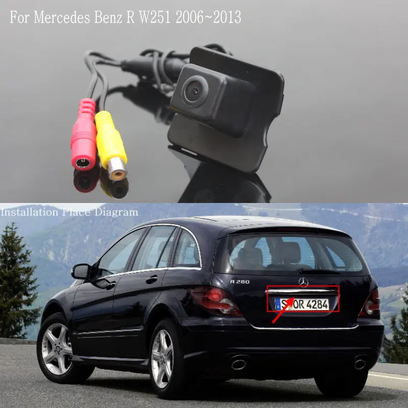 Для Mercedes Benz R W251 2006 ~ 2013/камера для парковки автомобиля/камера заднего