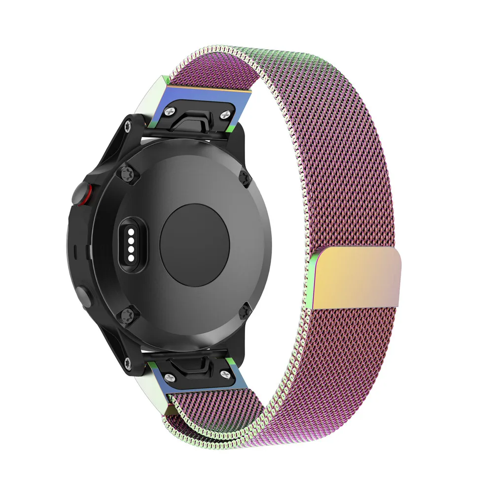 Быстроразъемный ремешок Миланская петля для часов Garmin Fenix 3 HR Sapphire легкий