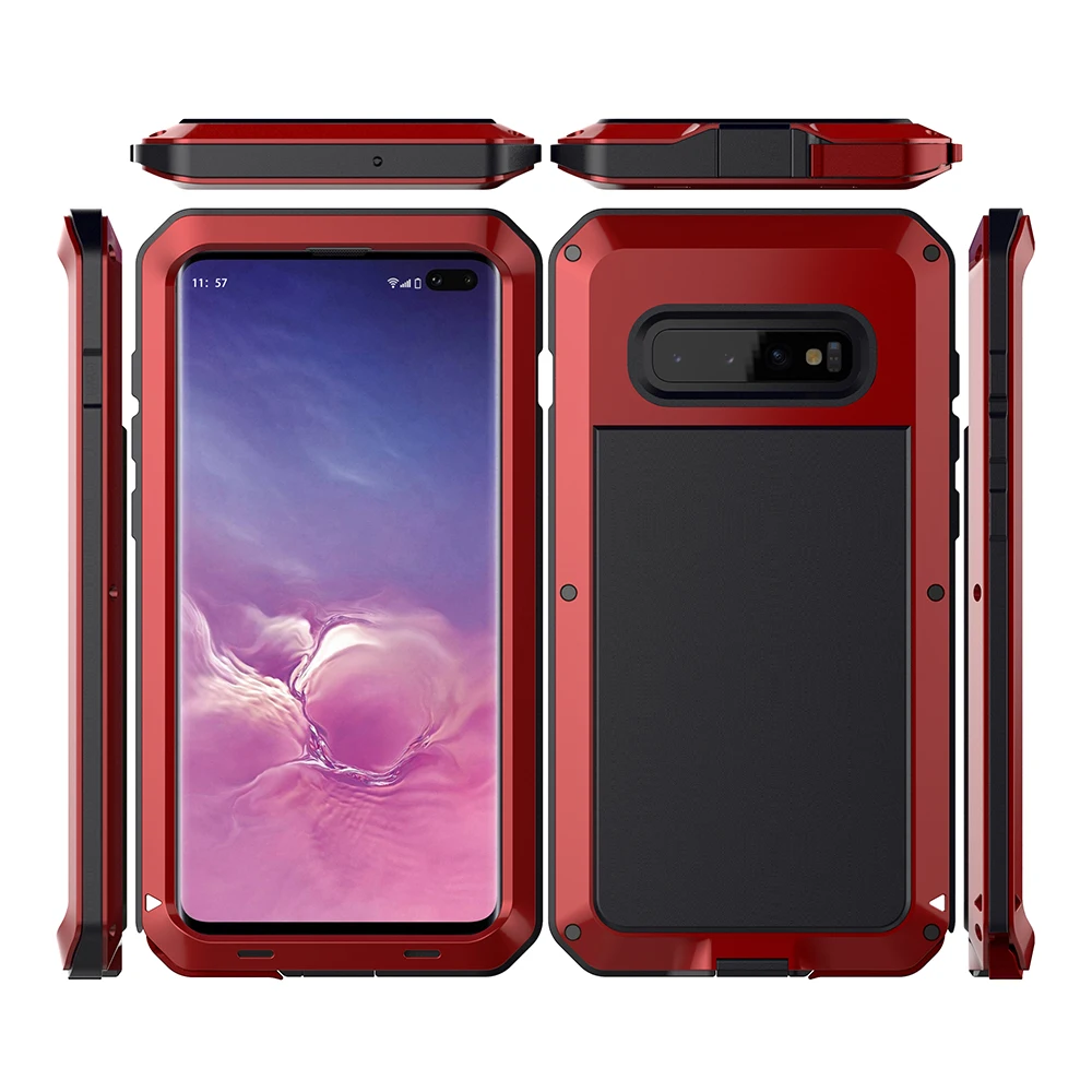 Новое поступление для Samsung Galaxy S10 Plus S10e металлический алюминиевый бронированный