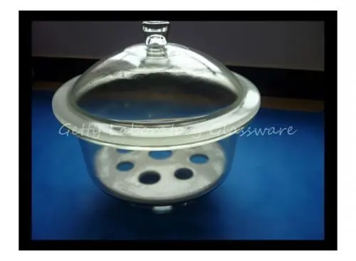Стеклянный осушитель jar lab dessicator сушилка внутренний диаметр 12 " 300 мм тяжелая