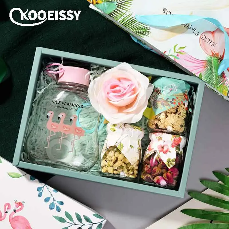 Креативная Подарочная коробка с цветами подарок на день Святого Валентина