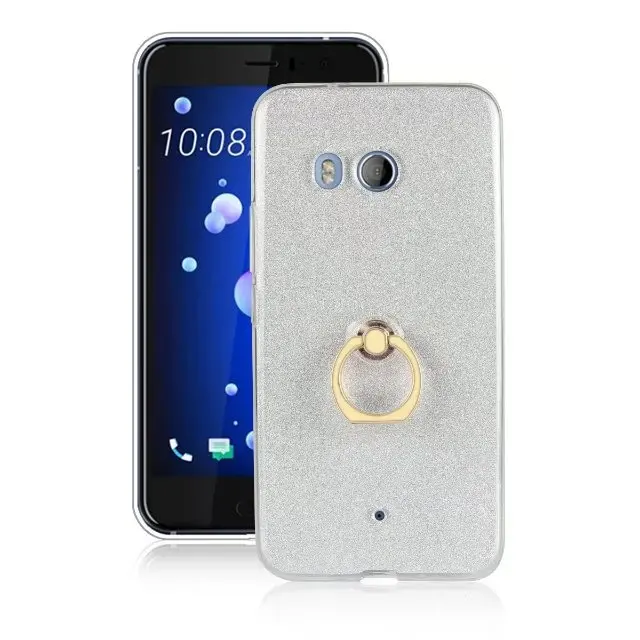 Для HTC U11 случае вспышки порошок 3D помощи телефона чехол для U Play U1 тра E66 ТПУ