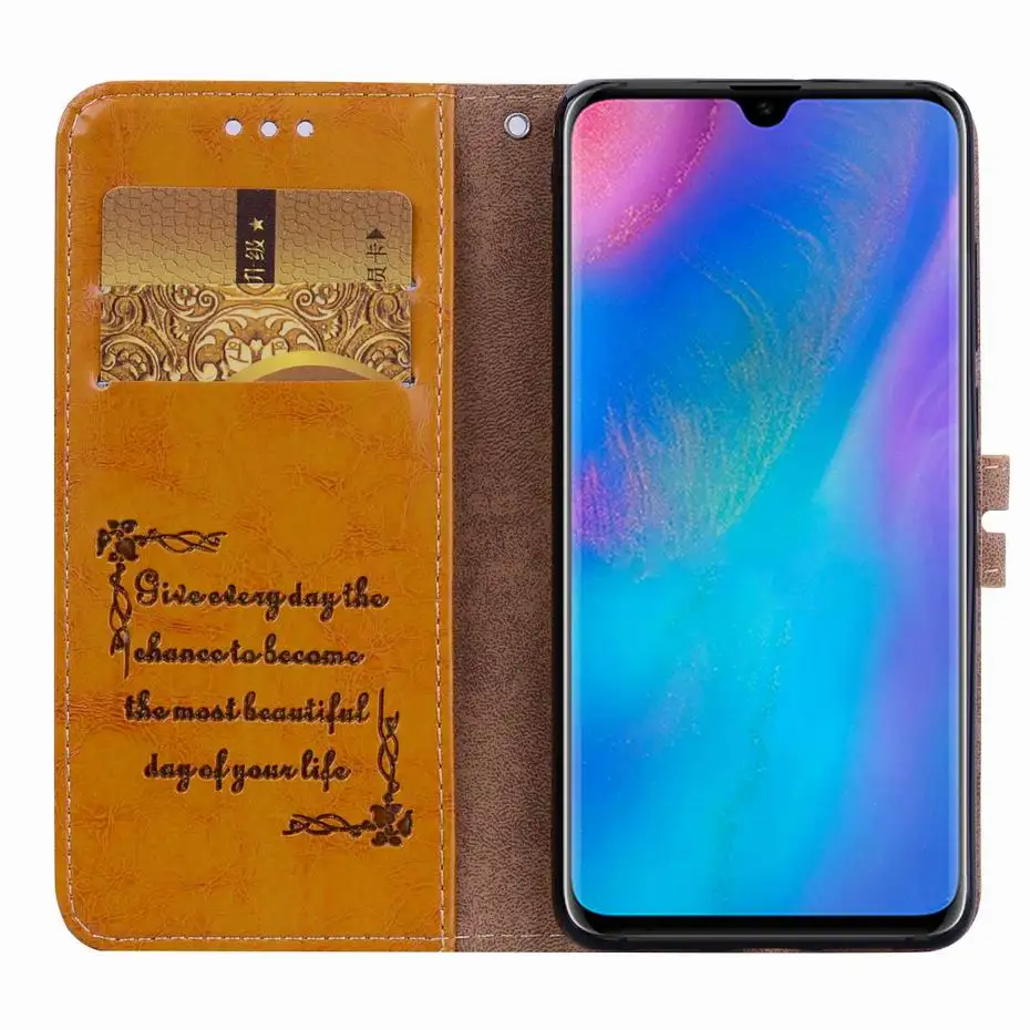 Чехол книжка для Huawei P30 Pro Lite чехол бумажник телефона из искусственной кожи VOG L29