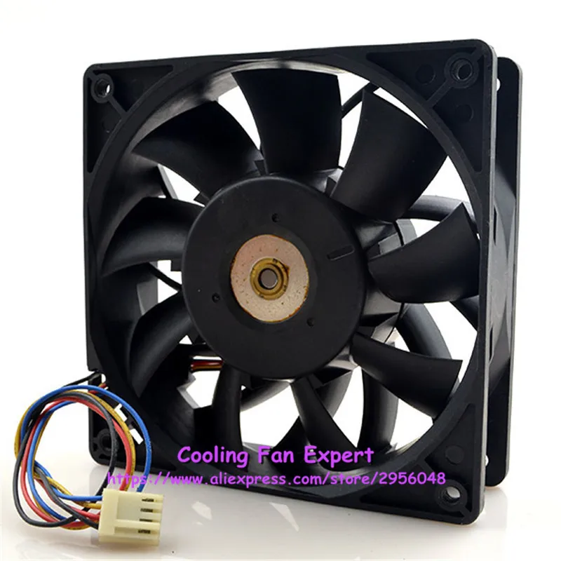 Оригинальный FFB1212VHE DC 12V 1.5A 12038 120*120*38 мм 4 провода серверный инверторный Вентилятор