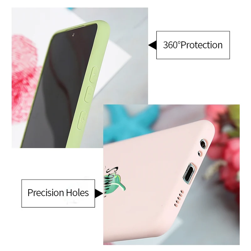 Конфетный чехол huawei P30 Lite силиконовый на заднюю панель с мультипликационным