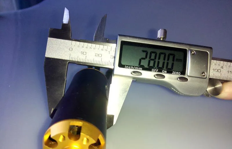 1 шт. 2875 бесщеточный двигатель 3350KV Расширенный Ротор 4 магнитных полюса 80A