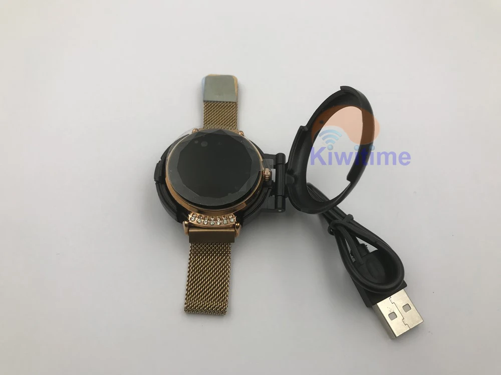 USB Зарядное устройство с док-дополнительных аксессуаров зарядный кабель для KIWITIME KB12 Смарт-часы H2 женские умные часы
