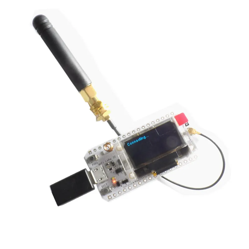 Обновленная плата разработки WIFI ESP32 Lora 32 V2 868 МГц 915 SX1276 LoRa 0 96 дюйма синий OLED