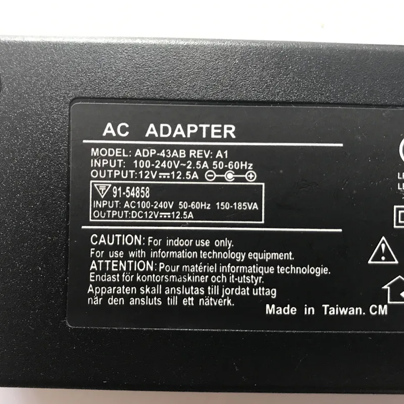 PICO BOX DC-ATX PSU HTPC мини PCAC адаптер питания DC 12 В 12.5A 150 Вт выход 5,5 мм x 2,5 мм штекер освещение для