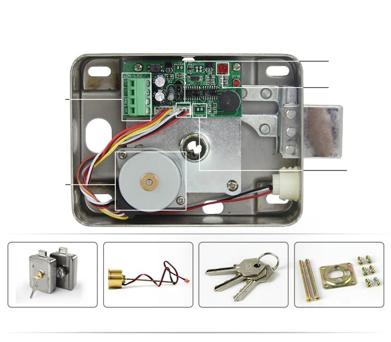 Electric Control Lock Electronic Door for Video Intercom Doorbell Access System Phone | Безопасность и защита