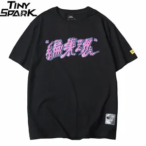 Футболка мужская хлопковая, с коротким рукавом, в стиле хип-хоп