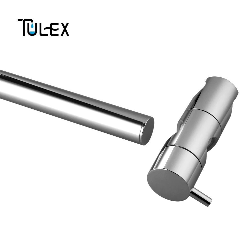 TULEX ручная насадка для душа держатель для 19-25 мм слайдер бар высота и угол регулируемый распылитель держатель душевая штанга Замена