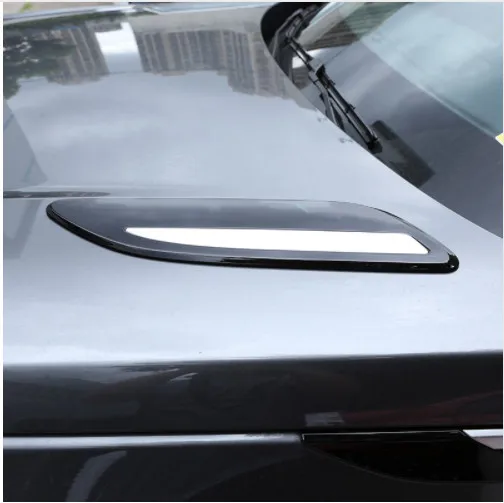 

3 Color ABS Hood Vent Slat Air Wing Trim Stickers For Range Rover Velar 2017 Car Accessories 2Pcs