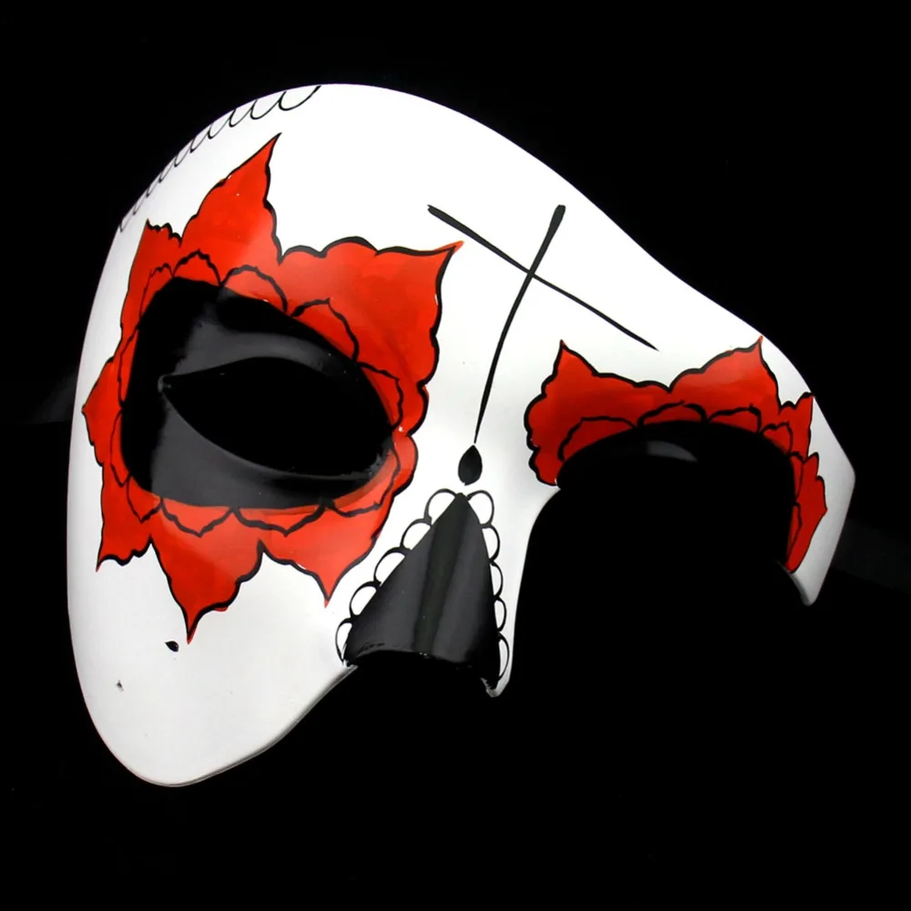 2018 Маскарадная маска День мертвых масок для Хэллоуина маскарада|party mask|masquerade
