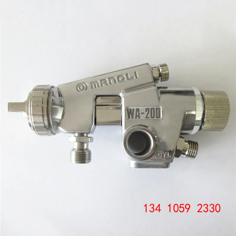 Manoli WA-200 automatic spray gun WA200 Large caliber automobile painting 1.2 1.5 2.0 2.5 3.0mm nozzle free shipping | Инструменты