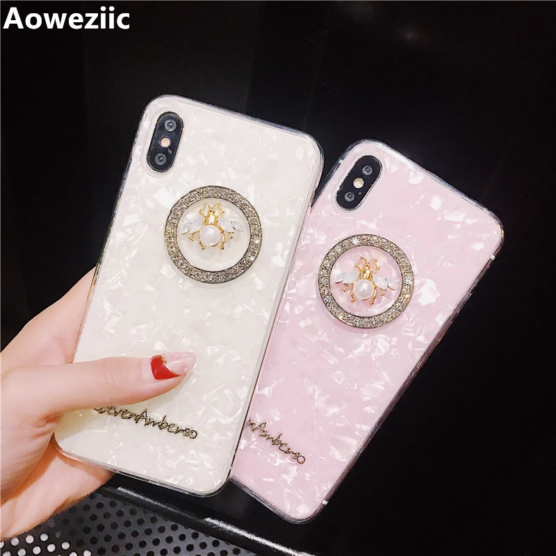 Aoweziic Роскошный чехол для iPhone 11 pro max bee phone case 8 6s 7plus X XS MAX XR полный пакет
