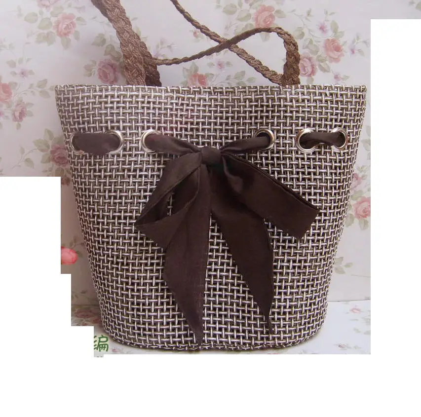 Сумка сетчатая 38 см A2832|straw bag|woven bagsummer bag |