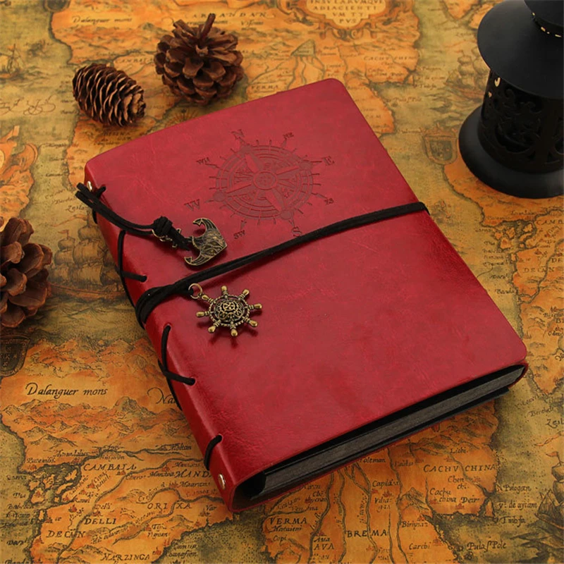 Винтажный кожаный фотоальбом сделай сам в стиле ретро 30 листов 8 дюймов детский