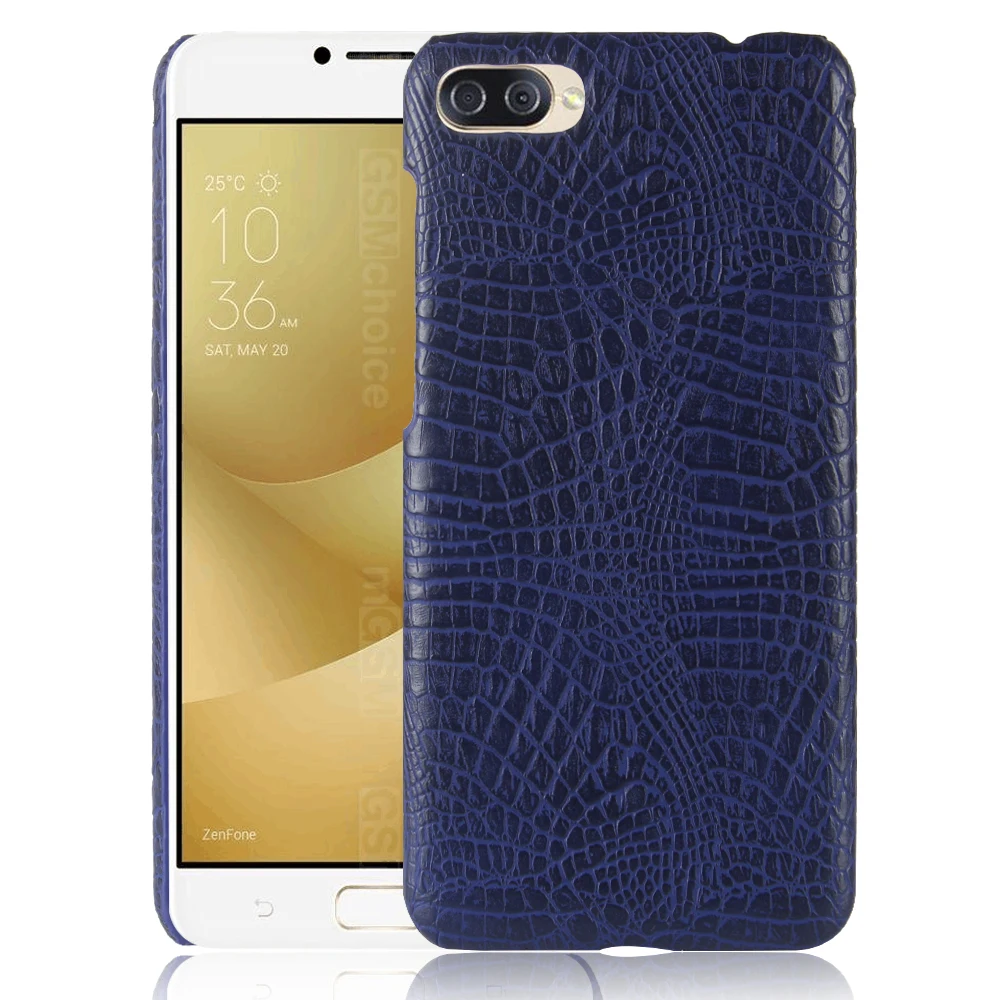 Чехол из крокодиловой кожи для ASUS ZenFone 4 Max ZC520KL жесткий защитный чехол ПК Zenfone4 Z00HD