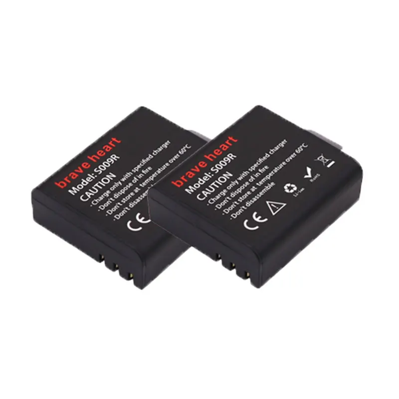 4x sj4000 батарея с чехол+ bateria sj 4000 аккумуляторная батарея для зарядки Ноута и сотового телефона спортивной экшн-камеры SJCAM sj4000 sj5000 sj5000x sj6000 sj7000 sj8000 sj9000 M10 камера - Цвет: 2battery