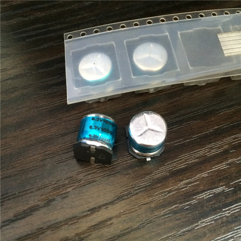 10 шт. 1000 мкФ 6 3 В SS 10x10 5 мм 6.3SS102MVC10X10.5EC 6.3V1000uF SMD алюминиевый электролитический