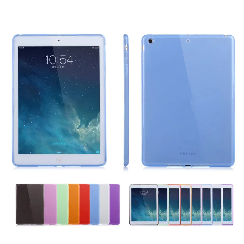 Силиконовый чехол для iPad Mini 1 2 3 Чехол прозрачный мягкий ТПУ задняя крышка чехол для планшета Funda для iPad Mini 2 Чехол прозрачный чехол