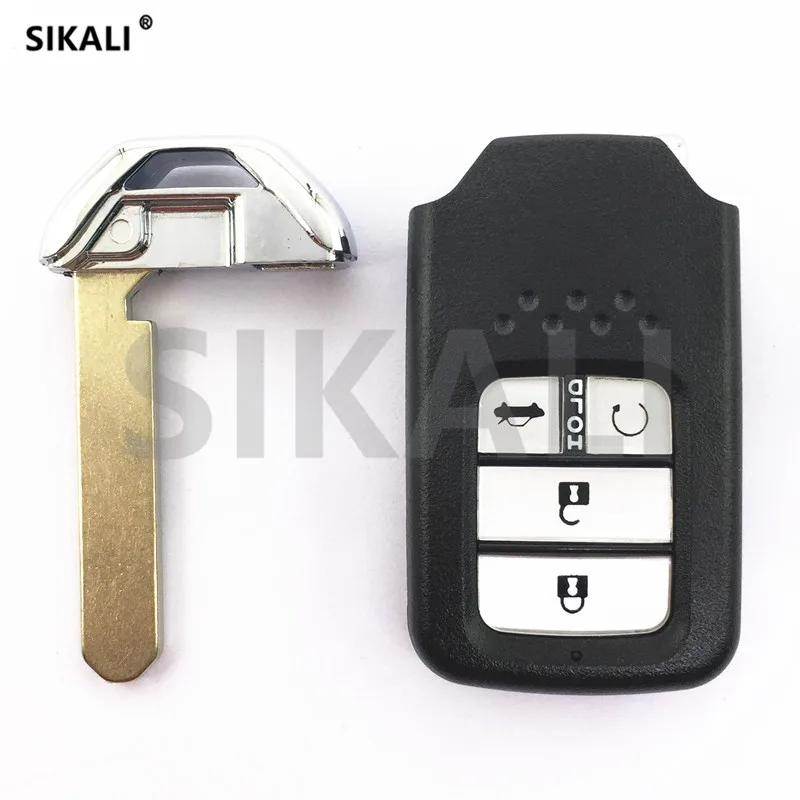 SIKALI 434 МГц умный ключ 4 кнопки для Honda Civic 72147 TEX M11 автомобильный пульт
