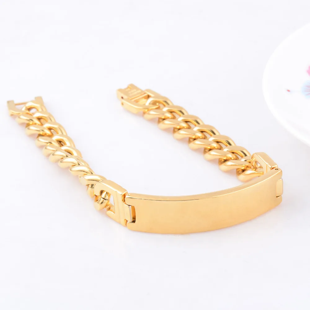 Модный браслет из нержавеющей стали шириной 12 мм ювелирные изделия для мужчин и