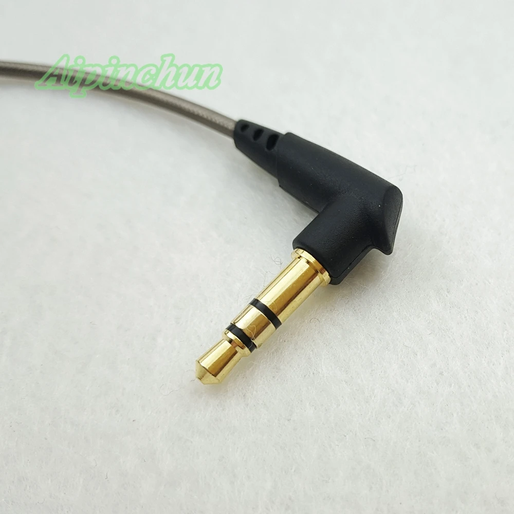 Aipinchun L изгиб Jack MMCX замена кабеля для наушников Shure SE215 SE315 SE425 SE535 SE846 T100 для наушников Westone