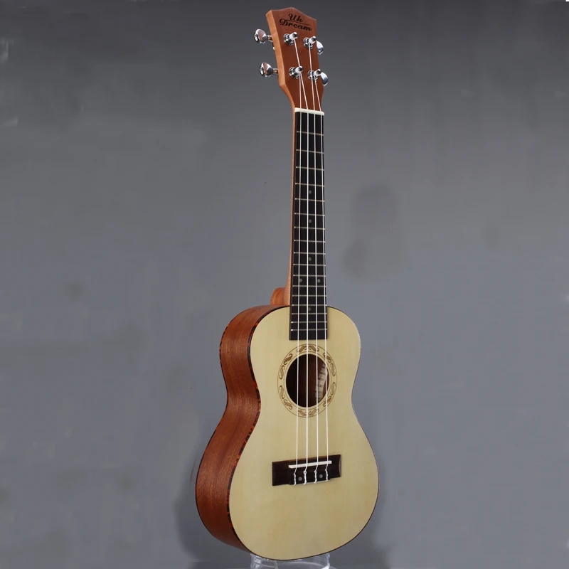 Укулеле 23 дюйма сопрано маленькая гитара из розового дерева четыре струны 15