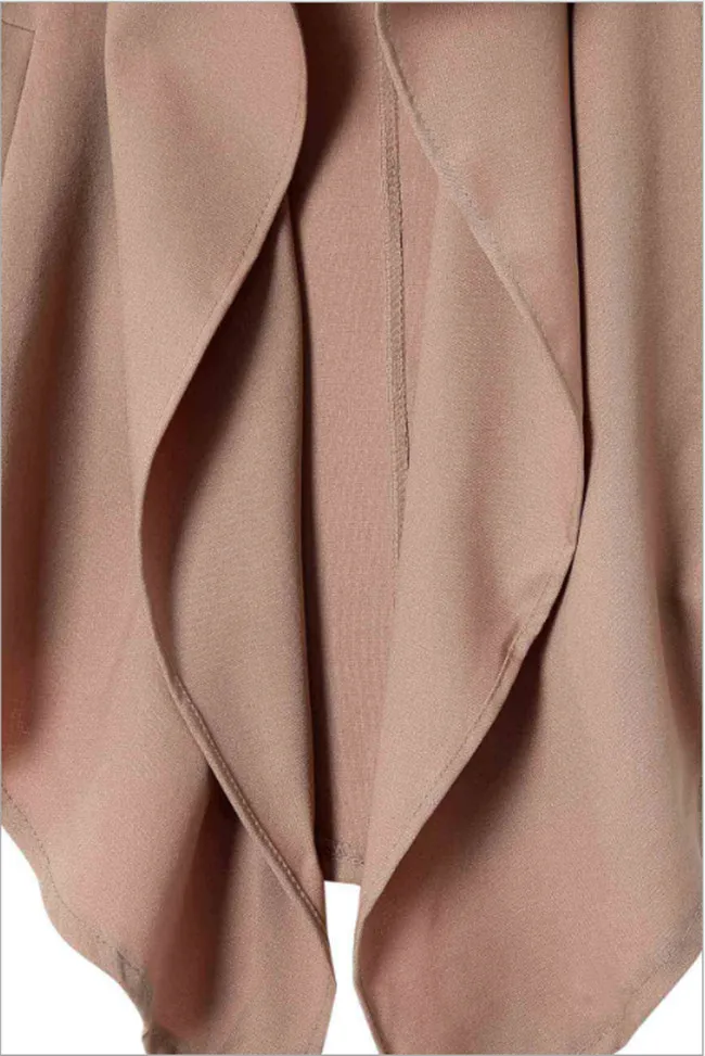 Женское длинное свободное тонкое пальто в Корейском стиле на весну и лето