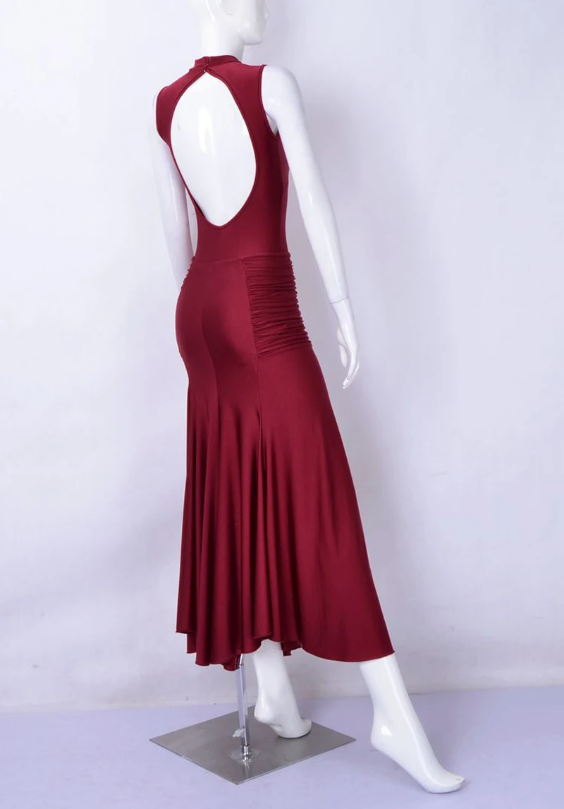 

Standard Ballroom Dresses Women 2021 High Quality Sleeveless Waltz Dancing Costume Adult Ballroom Competition Dance Dress