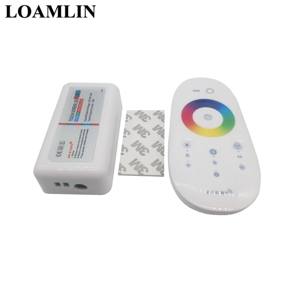 2 4G RGB Led контроллер сенсорный экран RF пульт дистанционного управления для 3528 5050