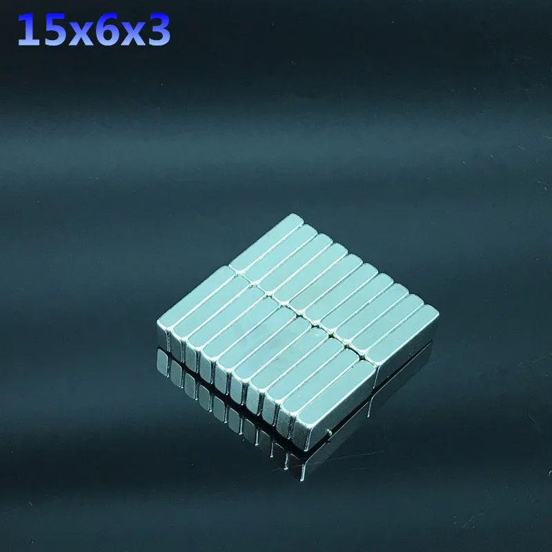 10 шт. супер сильный магнит блок NdFeB Cuboid редкоземельный неодимовый