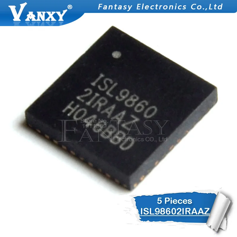 5 шт. isl98602iraz QFN ISL98602 98602IRAAZ 98602 SMD