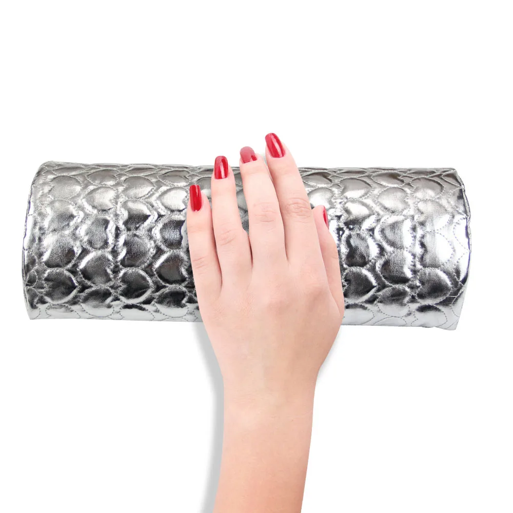 Nail Art Ручная подставка для маникюрный спонж держатель подушки мягкая подставка для рук дизайн ногтей стол для маникюра 4 цвета держатель лака для ногтей
