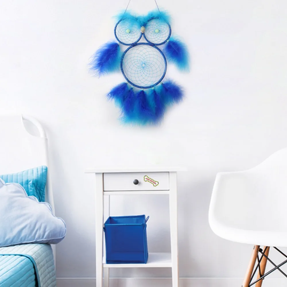 OurWarm Boho Ловец снов домашнее подвесное украшение Дешевое украшение Лунная Сова Единорог Ловец снов свадебный подарок для гостей
