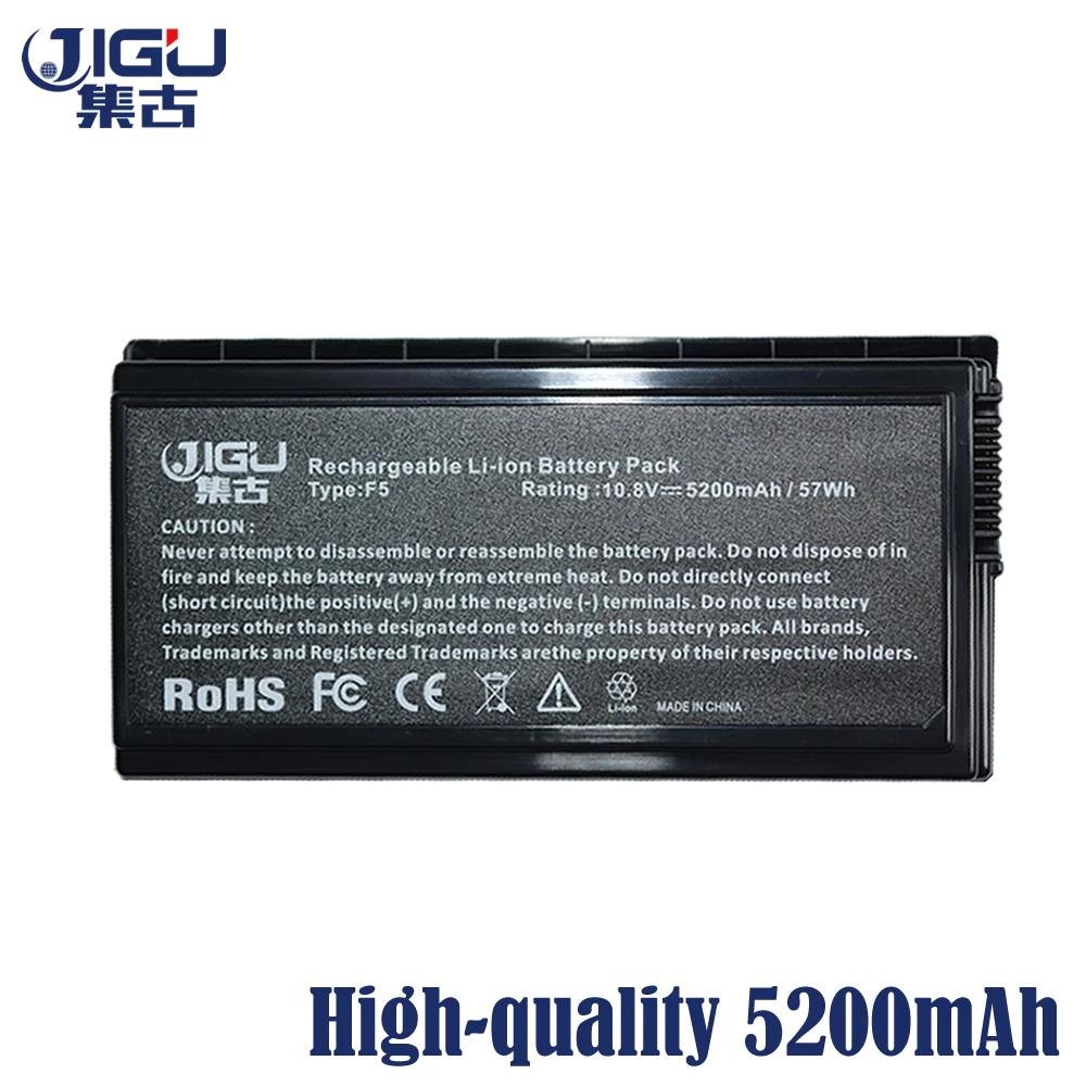 Аккумулятор JIGU для ноутбука 90-NLF1B2000Y A32-F5 Asus F5 F5C F5GL F5M F5N F5R F5RI F5SL F5Sr F5V F5VI F5Z X50 X50C X50M X50N