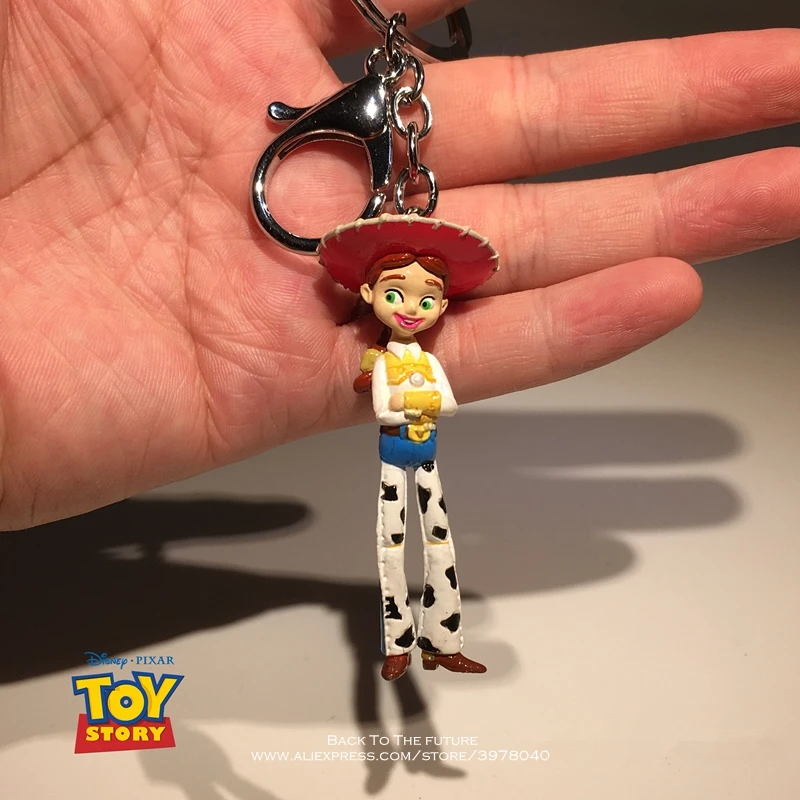 Disney Toy Story 3 Jessie 7cm Q Version Action Figure Posture Anime Decoration Collection Figurine model for children gift | Игрушки и