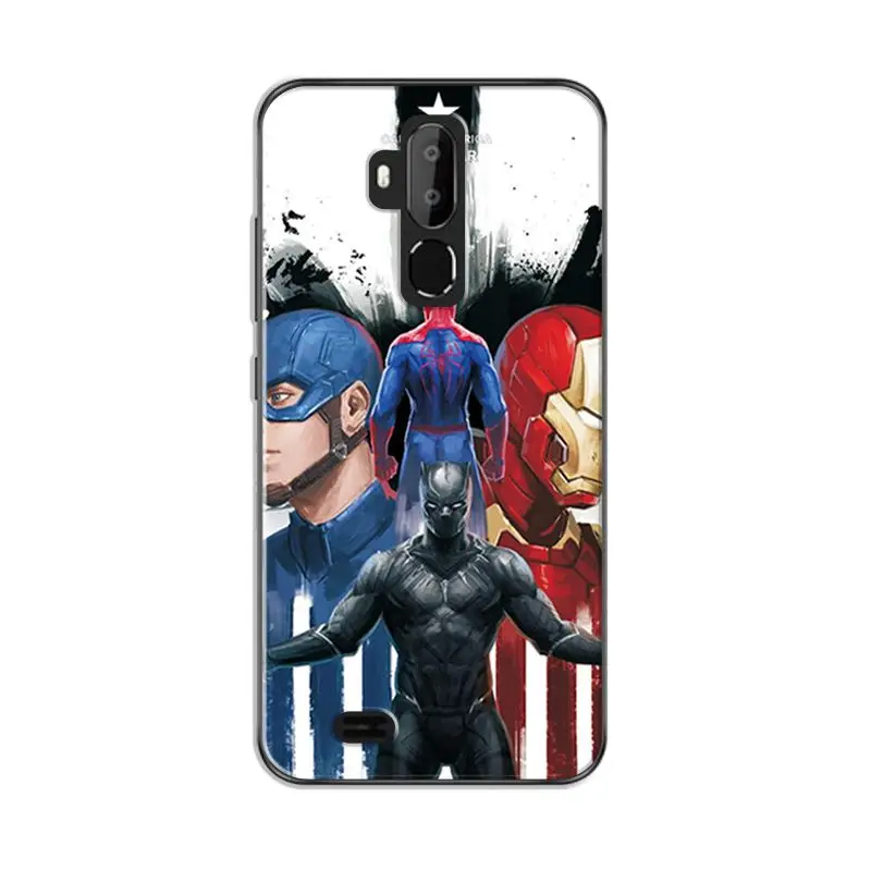 Задняя крышка для Oukitel C12 Pro, чехол C12Pro, новинка, супергерой, силиконовый чехол для телефона, бампер для Oukitel C12 Pro 6,18 - Цвет: Y77