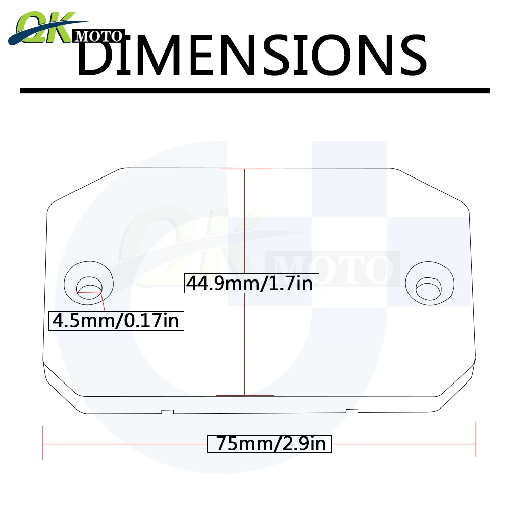 Аксессуары для мотоциклов бачок тормозной жидкости переднего колеса Крышка